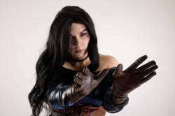 Moira Cosplay Yennefer Magic Standing Pose